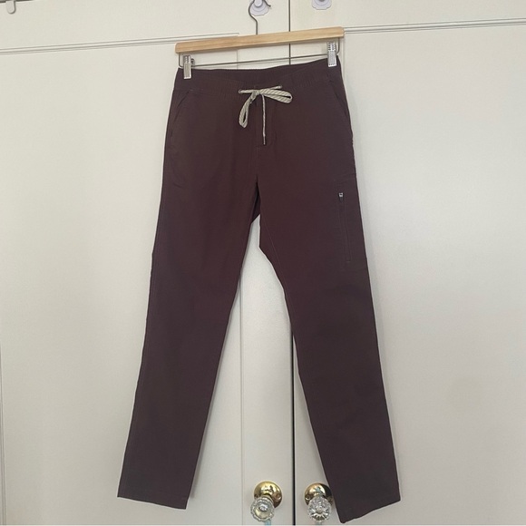 Vuori Ripstop Pant in Chestnut - Picture 2 of 6